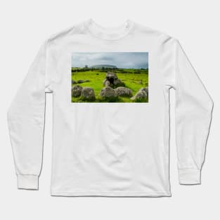 Carrowmore Megalithic Cemetery, Sligo, Ireland Long Sleeve T-Shirt